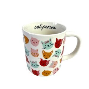 Parker Lane "Cat Person" 16 oz Coffee Mug Cat Lover, Coffee, Tea